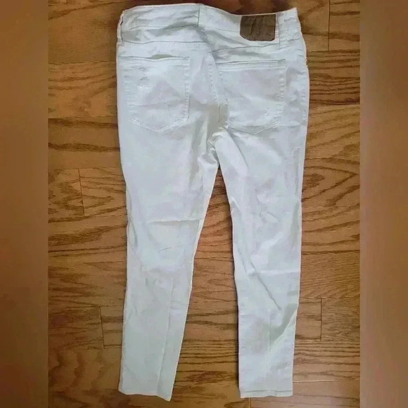 White American Eagle Distressed Jeans Low-rise 32x30 - Picture 3 of 3